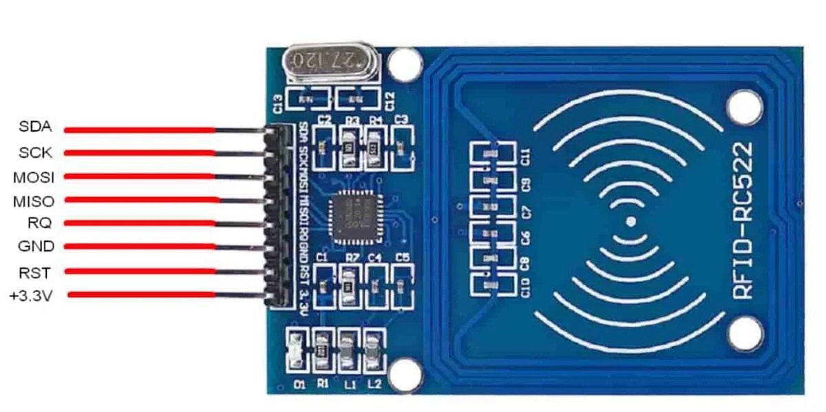 RFID RC522 Interfacing with NodeMCU NodeMCU